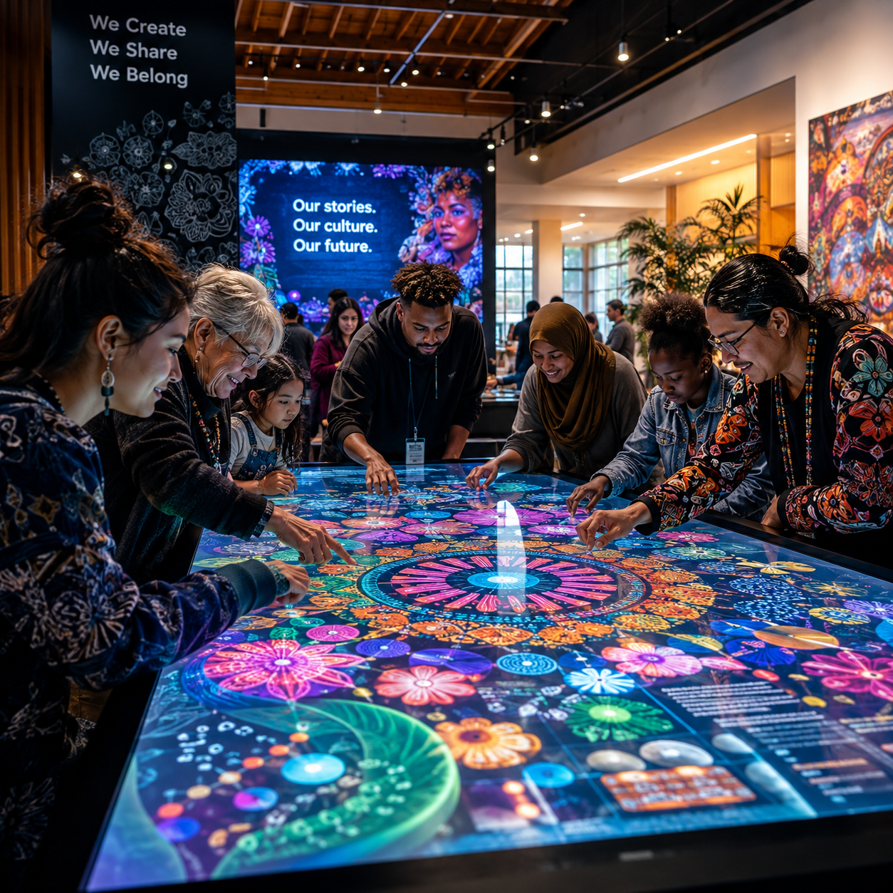 Cómo integrar tecnología digital en proyectos de arte participativo sin perder la conexión humana